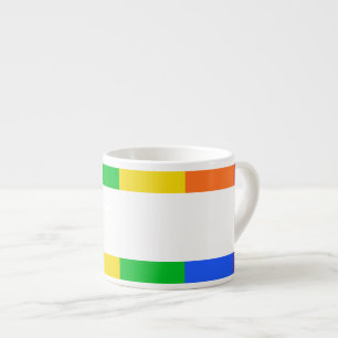 Taza De Espresso Espresso arcoiris