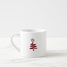 Espresso de árbol rojo pequeño