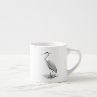 Taza De Espresso Espresso de la garganta azul