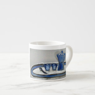 Taza De Espresso ...espresso de noviembre...arte de Jutta Gabriel..