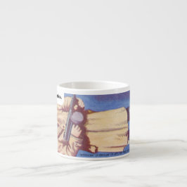 Taza De Espresso Espresso Mug "Club del Crimen"