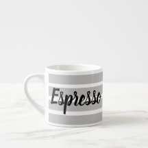Espresso Mug - Gris Hoops