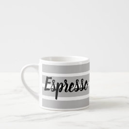 Taza De Espresso Espresso Mug - Gris Hoops