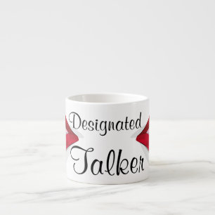 Taza De Espresso Espresso Mug - "Hablante designado"