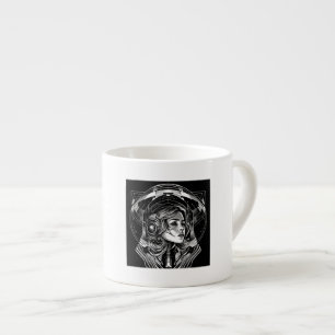Taza De Espresso Espresso Mug, mujer de ciencia ficción