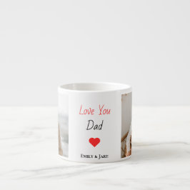 Taza De Espresso Espresso Mug personalizado | Regalo del Día del Pa