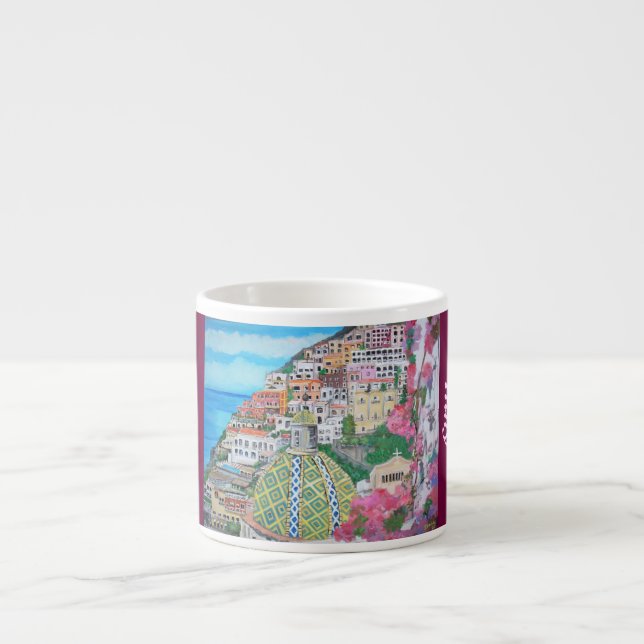 Taza De Espresso Espresso Mug - Positano, Italia (Frente)