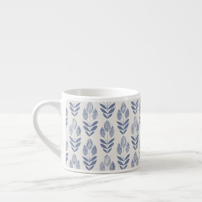 Taza De Espresso Espresso Mug - Tulipanes de la colección de Amster (Izquierda)