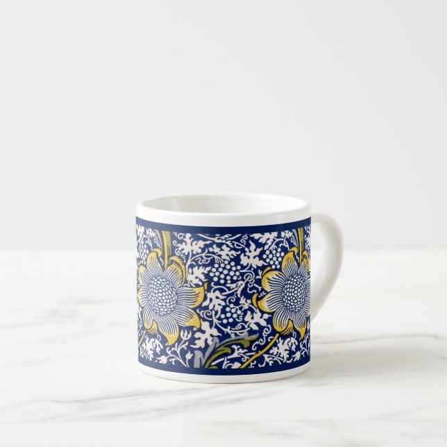 TAZA DE ESPRESSO ESPRESSO MUG : WILLIAM MORRIS : KENNET (Derecha)