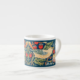 TAZA DE ESPRESSO ESPRESSO MUG : WILLIAM MORRIS : STRAWBERRY THIEVES