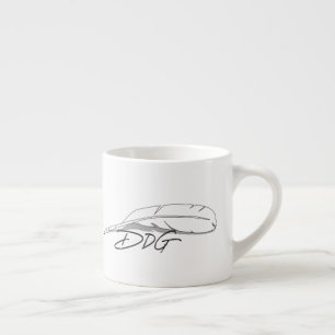 Taza De Espresso Espresso Pato Mug, Pato, Ganso