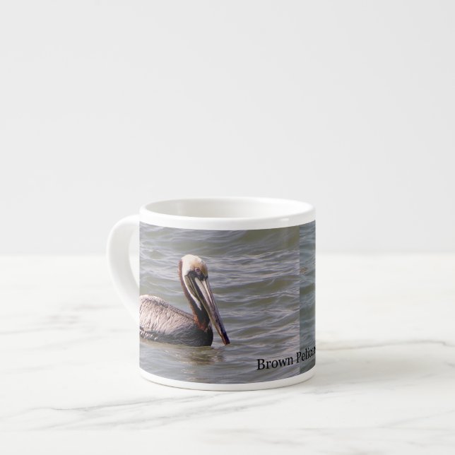 Taza De Espresso Espresso pelicans marrón o limbo (Izquierda)