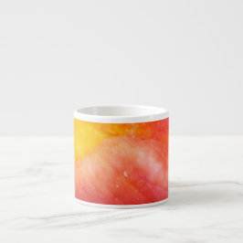 Taza De Espresso Espresso-Tasse 177ml gelb-orange-rot