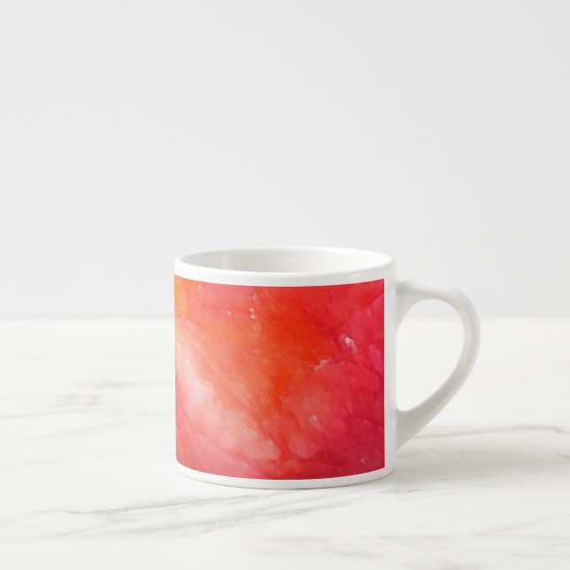 Taza De Espresso Espresso-Tasse 177ml gelb-orange-rot (Derecha)