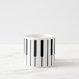 Taza De Espresso Espresso-Tasse Klavier Musik