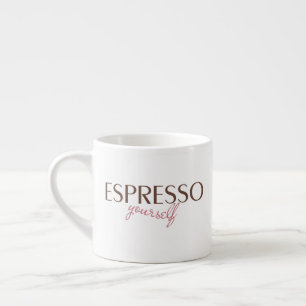 Taza De Espresso "Espresso tú mismo" espresso mug