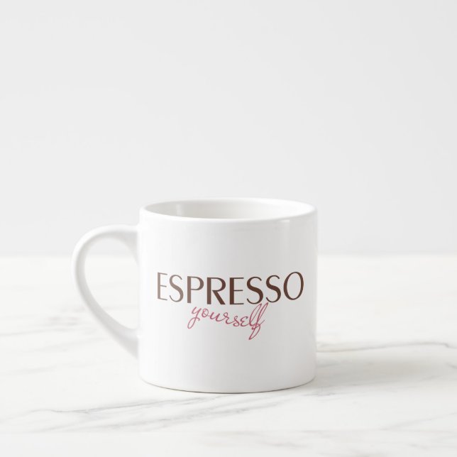 Taza De Espresso "Espresso tú mismo" espresso mug (Izquierda)