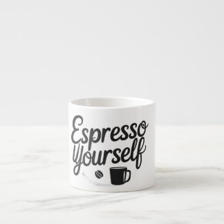 Taza De Espresso Espresso Yourself – Funny Coffee Mug for Caffeine 