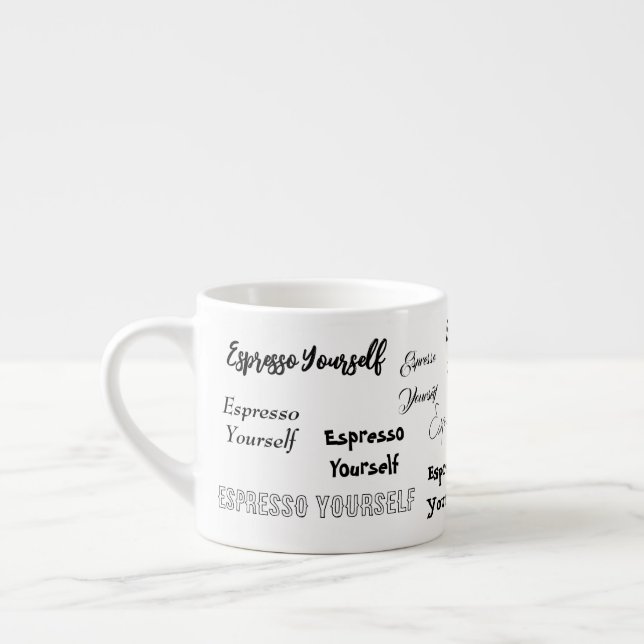 Taza De Espresso Espresso Yourself Mug (Izquierda)