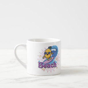 Taza De Espresso Esquí acuático Piña