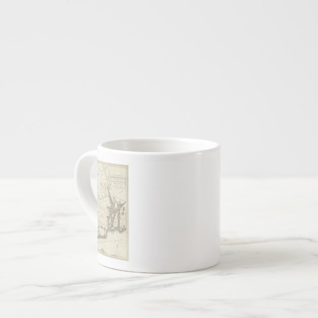Taza De Espresso Estado de Rhode Island (Izquierda)