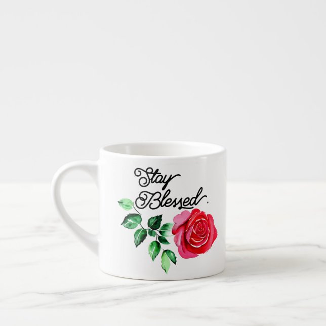 Taza De Espresso Estar bendecido (Izquierda)