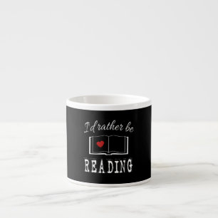 Taza De Espresso Estaría leyendo bastante