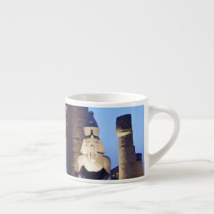 Taza De Espresso Estatua gigante del faraón Ramsés del Antiguo Egip