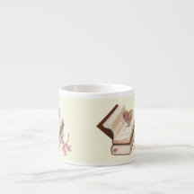 Estética del libro con mapa del corazón y botánico