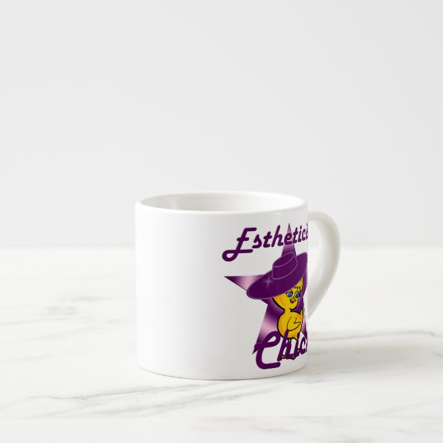 Taza De Espresso Esteticista Chick #9 (Derecha)