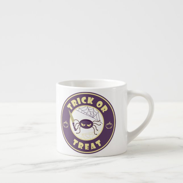 Taza De Espresso Estilo de araña halloween Starbucks (Derecha)