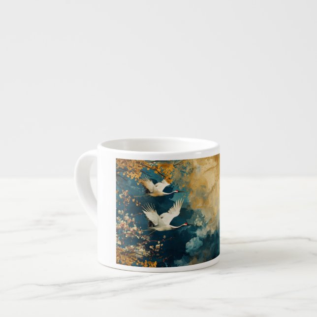 Taza De Espresso Estilo oriental de lujo japonés (Izquierda)