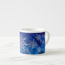 Estrella de Navidad copo de nieve azul hielo