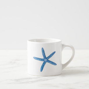 Taza De Espresso Estrellas de mar azules