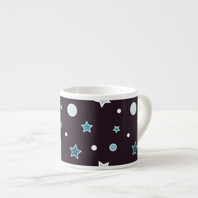 Taza De Espresso Estrellas de Navidad (Derecha)
