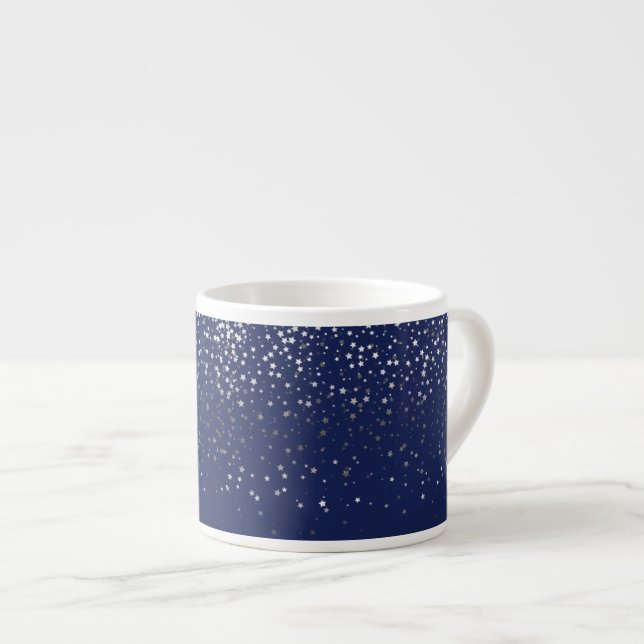 Taza De Espresso Estrellas Espresso Mug-Petite Medianoche (Derecha)
