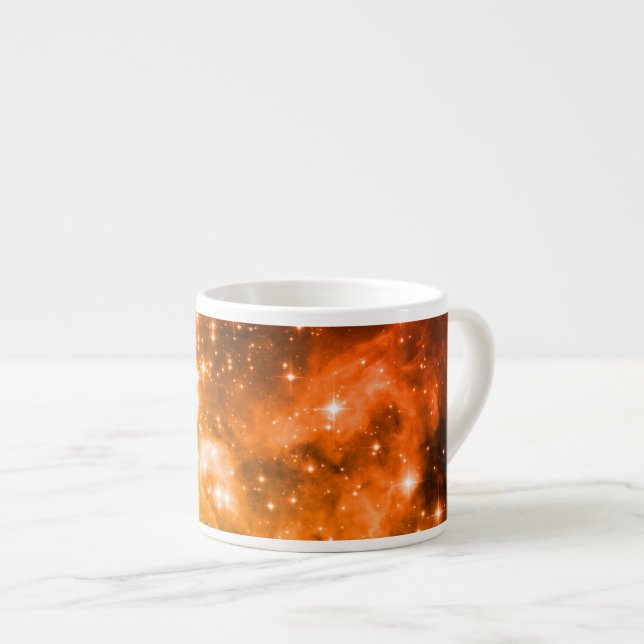 Taza De Espresso Estrellas naranjas (Derecha)