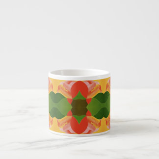 Taza De Espresso Explosión de Color Caleidoscopio