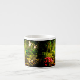 Taza De Espresso Famosa copa Claude Monet Giverny Pond Lilies Mug C