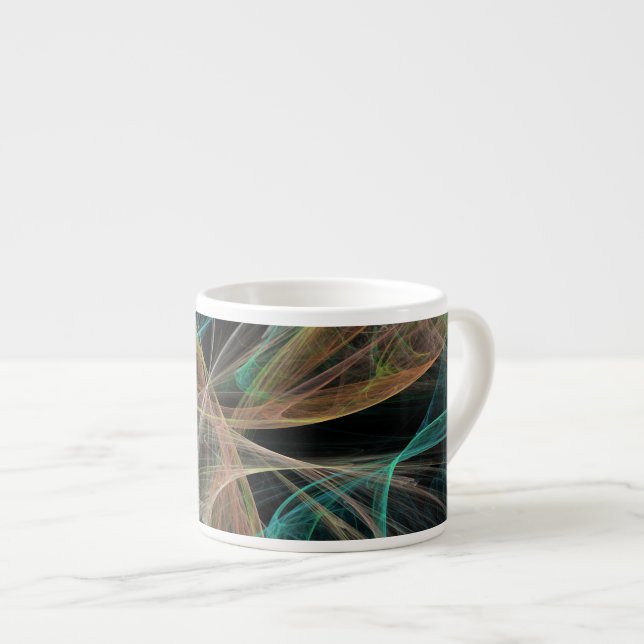 Taza De Espresso Fantasía Espacial (Derecha)