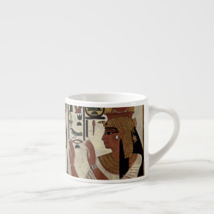 Taza De Espresso Faraón Antiguo Egipto Tumba mural grafiti Arte