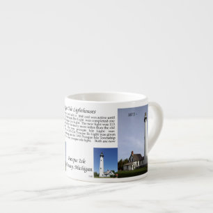 Taza De Espresso Faros de la Isla Presque