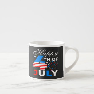 Taza De Espresso Feliz 4 de julio-97958