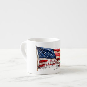 Taza De Espresso Feliz 4 de julio - Día de la Independencia