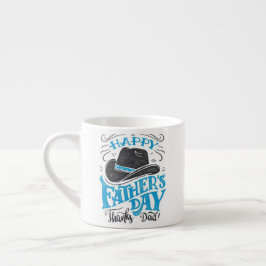 Taza De Espresso Feliz Día del Padre gracias papá