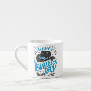 Taza De Espresso Feliz Día del Padre gracias papá
