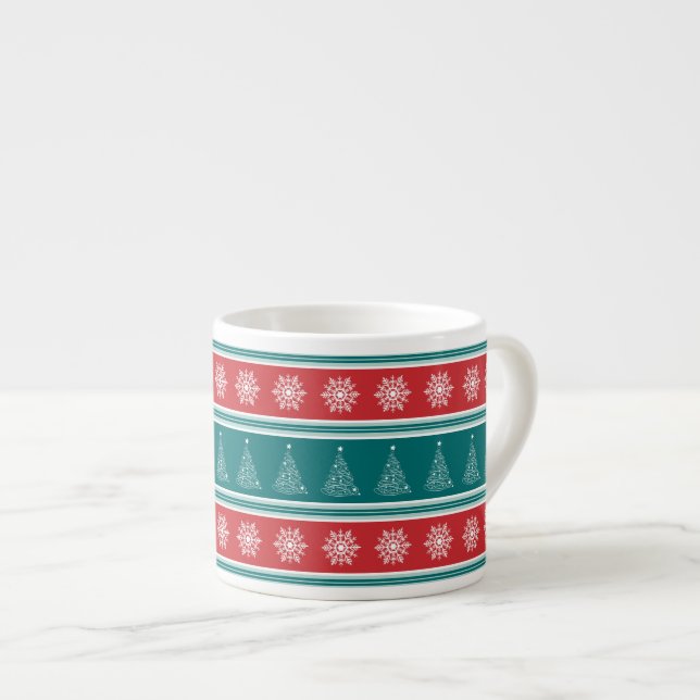 Taza De Espresso Feliz Navidad (Derecha)