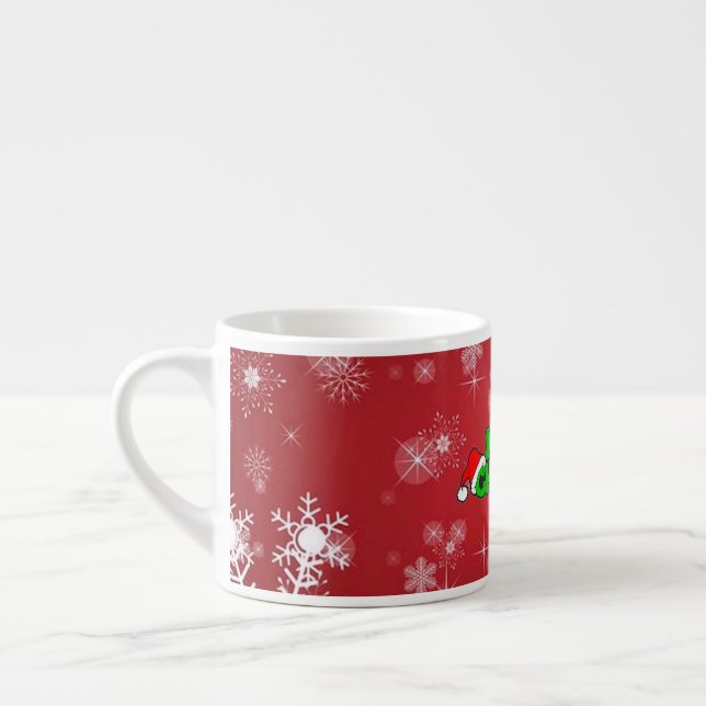 Taza De Espresso Feliz Navidad (Izquierda)