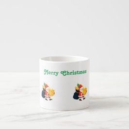 Taza De Espresso Feliz Navidad Deseos Textos Especialidad Impresa B