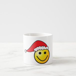 Taza De Espresso Feliz Navidad Dulce Funny Santa Hat
